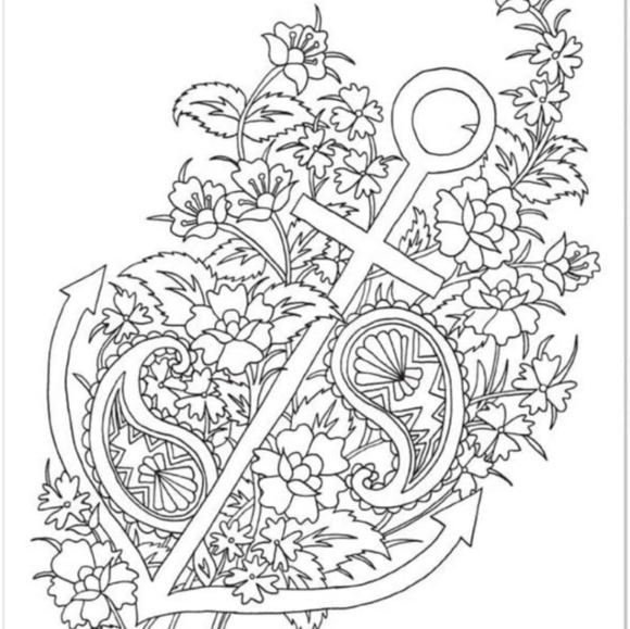 By The Sea (Adult Colouring Book) - Picture 5 of 5